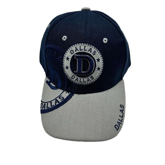 Dallas Seal with Shadow Adjustable Baseball Cap Adult Size - Picture 1 of 6